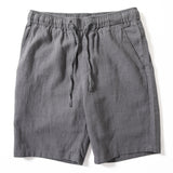 Men's Slim-fit Straight-leg Hemp Five-pocket Pants