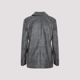 Bottega Veneta Printed Leather Jacket Women
