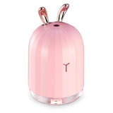 220ml Cool Mist Humidifier Ultrasonic Air Diffuser Atomizer with 7 Color