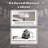 220V Curved Edge Trimming Machine With Foldable Arm (SAK60739)