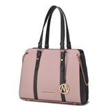 Amy Vegan Leather Women Tote Bag by Mia K