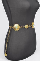 Iconic Western Engraved Chain Belt