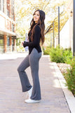 The Cassie Charcoal Bootcut Leggings Round 2