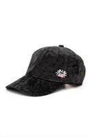American Flag Angel Pin Tag Velour Cap