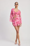 RUFFLE MINI SKIRT