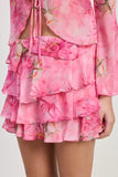 RUFFLE MINI SKIRT