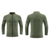 Mens Fitness Running Training Stand-Neck Windbreaker Jacket
