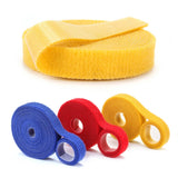 23-Piece: AGPtek Reusable Nylon Fastening Cable Ties Rolls With Cable Straps Organizer