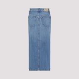 Givenchy Cotton Midi Skirt Women