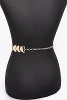 Heart Charm Fashion Chain Belt