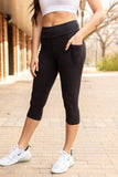 Sleek Pocket Collection - Capri Leggings round 2