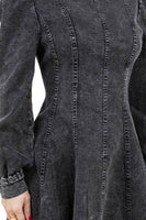 WOMEN FASHION DENIM TWO PIECE SHORT SET