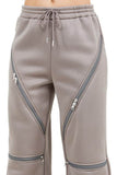 WOMEN FASHION CLASSIC STRAIGHT LEG PANTS