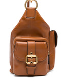 Chloe Women Shiny Leather Camera Bag