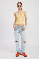 V NECK CAMI TOP