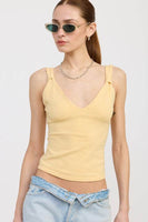 V NECK CAMI TOP
