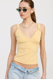 V NECK CAMI TOP
