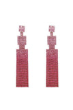 Rhinestone Drop Earrings