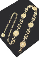 Medallion Iconic Fashion Chain Belt