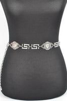 Medallion Iconic Fashion Chain Belt