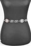 Medallion Iconic Fashion Chain Belt