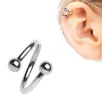 316L Surgical Steel Twist with Balls