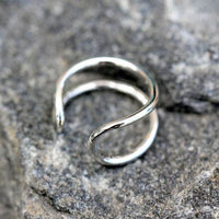 316L Stainless Steel Double Ring Fake Cartilage