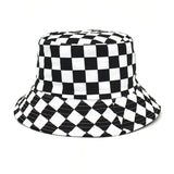 Outdoor Travel Sun Hat Cotton Man Double-sided Wear Bucket Hat
