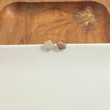 Luxe Flower Studs - Silver