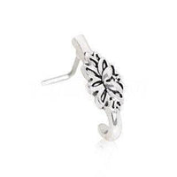316L Stainless Steel Lotus Flower L Bend Half Nose