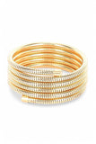 Iconic Metal Coil Bracelet
