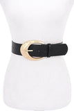 Oval Buckle Classic Fashion Belt