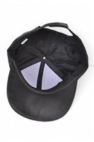 Rose Embroidered Fashion Satin Cap