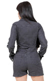 WOMEN FASHION DEMIN ROMPER
