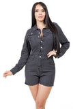 WOMEN FASHION DEMIN ROMPER