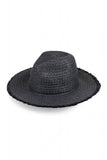 Crochet Straw Cowboy Hat