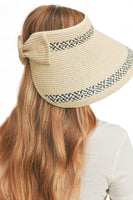 Tweak Pattern Roll Up Sun Visor