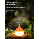 Orange Light Ultra-long Life Battery Ambience Rechargeable Lantern