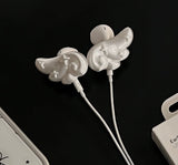 3D Star Wings Wired Headphone Decorations