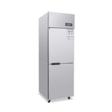 24-Inch Commercial 15 Cu.Ft Stainless Steel Reach-In Refrigerator With Two Split Doors (SAK67230)