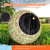 24-Inch Halloween Inflatable Ghost Eyeball Decor