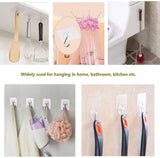 24-Pack: Adhesive Hooks Kitchen Wall Hooks