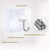 24-Pack: Adhesive Hooks Kitchen Wall Hooks