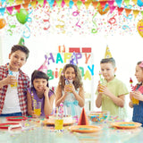 24-Pack: Reusable Ice Cream Straws for Birthday Party Supplies