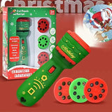 24 Patterns Christmas Flashlight Projection Lamp