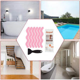 24-Piece: Safe Tub Strips Adhesive Non-Slip Shower Stickers Set