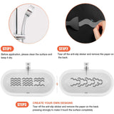24-Piece: Safe Tub Strips Adhesive Non-Slip Shower Stickers Set