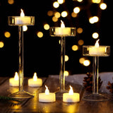 24-Piece: Warm White LED Tealight Candles