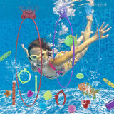 24-Pieces: Diving Toys Swimming Pool for Aged 3+ Years Old