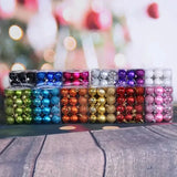 24-Pieces: Sparkling Christmas Balls